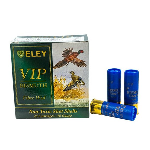 Eley VIP Bismuth 16/67 Str. 4/26,5gram 25 Stk Haglpatron