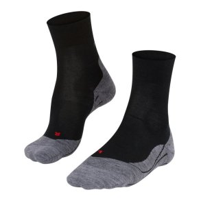 Falke RU4 Endurance Wool Strømpe W Black-mix