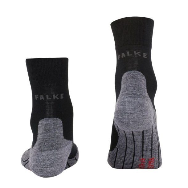 Falke RU4 Endurance Wool Strmpe W Black-mix