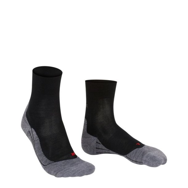 Falke RU4 Endurance Wool Strmpe W Black-mix