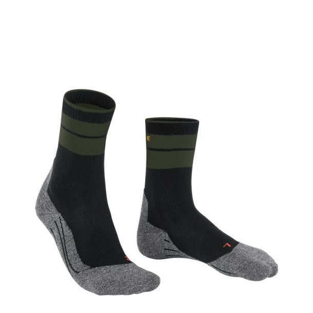 Falke TK Stabili Kompressionsstrmpe Black/Green
