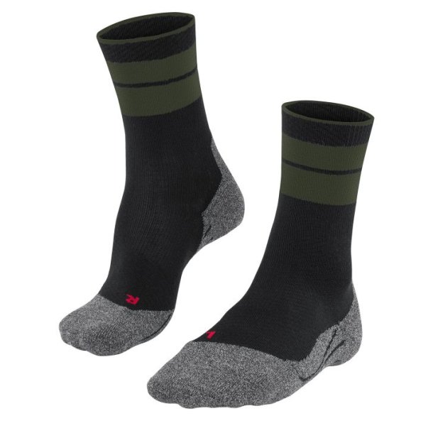 Falke TK Stabili Kompressionsstrmpe Black/Green