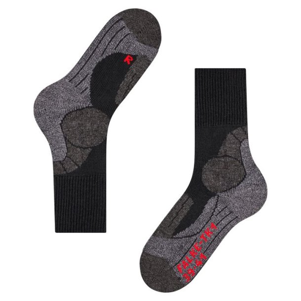 Falke TK1 Adventure Wool Strmpe Black-mix