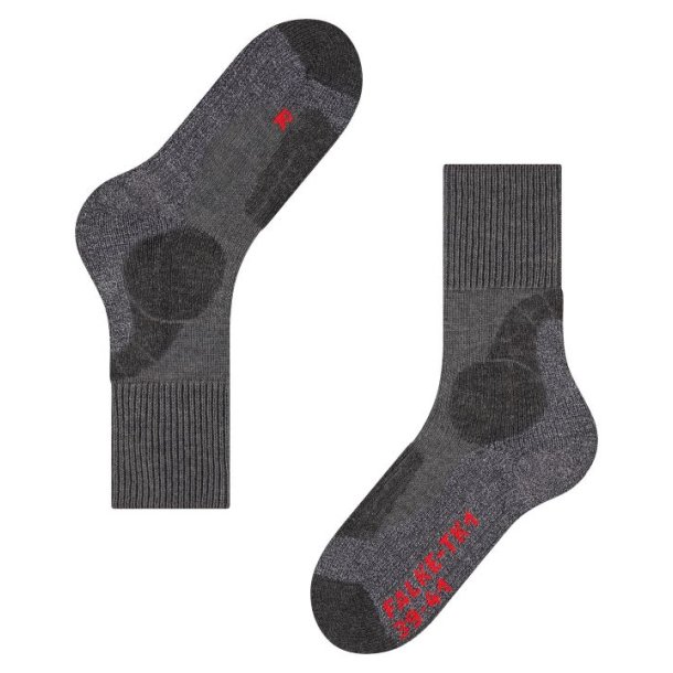 Falke TK1 Adventure Wool Strmpe W Grey
