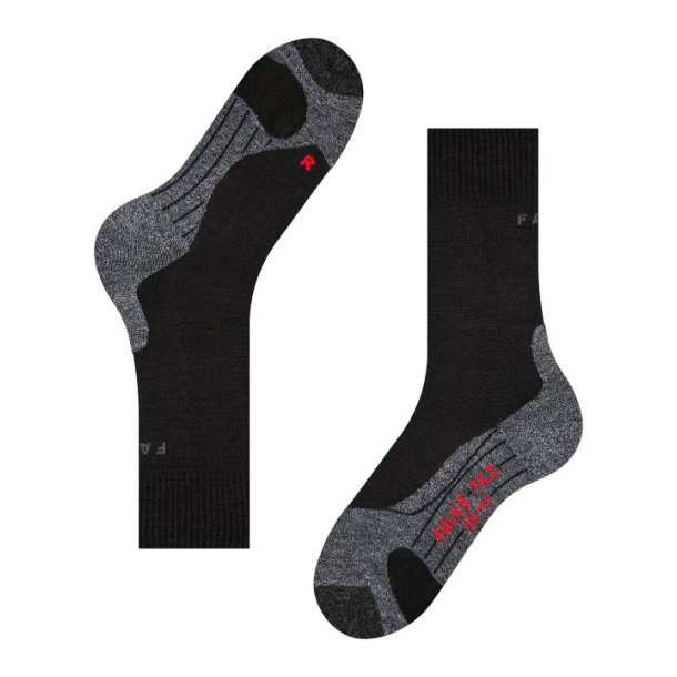 Falke TK2 Explore Trekking Strmpe Black-mix