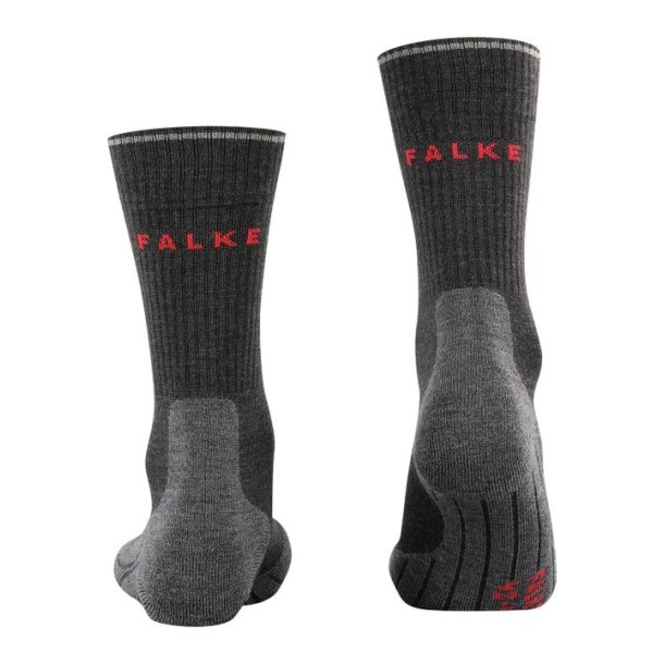 Falke TK2 Explore Wool Silk Strømpe Anthra Mel