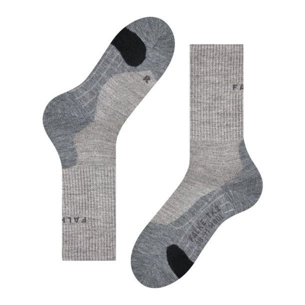 Falke TK2 Wool W Trekking Strmpe Grey