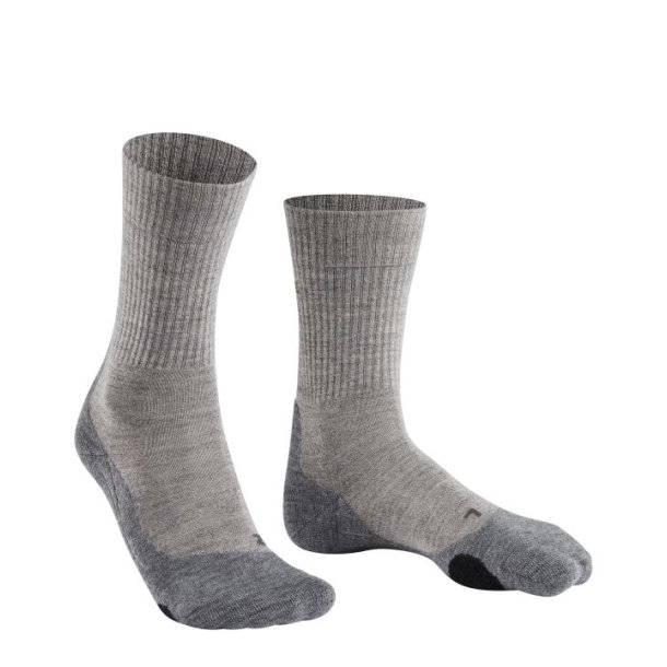 Falke TK2 Wool W Trekking Strmpe Grey