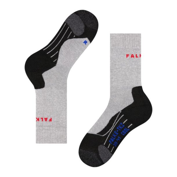 Falke TK5 Wander Wool Strmpe Grey