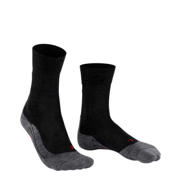 Falke TK5 Wander Wool Strmpe W Black-mix