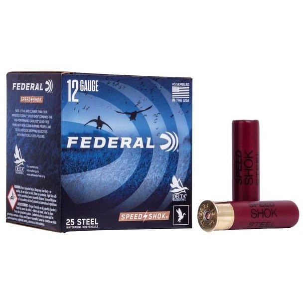 Federal Speed Shok 12/70 Str. 3/32gram 25 Stk Haglpatron