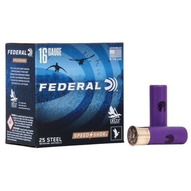Federal Speed Shok 16/70 Str. 4/26gram 25 Stk Haglpatron