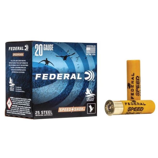 Federal Speed Shok 20/76 Str. 2/24gram 25 Stk Haglpatron
