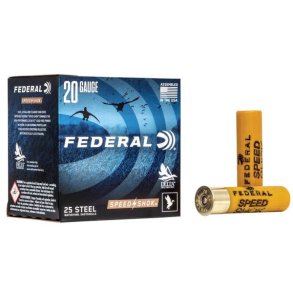 Federal Speed Shok 20/76 Str. 4/24gram 25 Stk Haglpatron