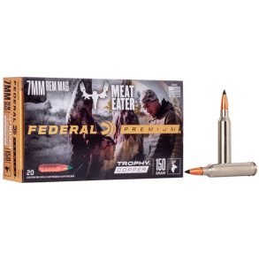 Federal Trophy Kobber 7mm Rem Mag 150G 20 stk. Blyfri Riffelpatron