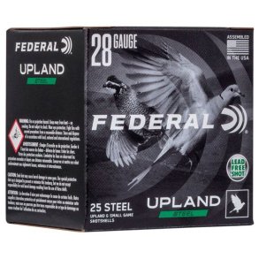 Federal Upland Steel 28/70 Str. 6/18gram 25 Stk Haglpatron