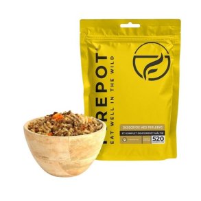 Firepot Oksegryde med Perlebyg Turmad