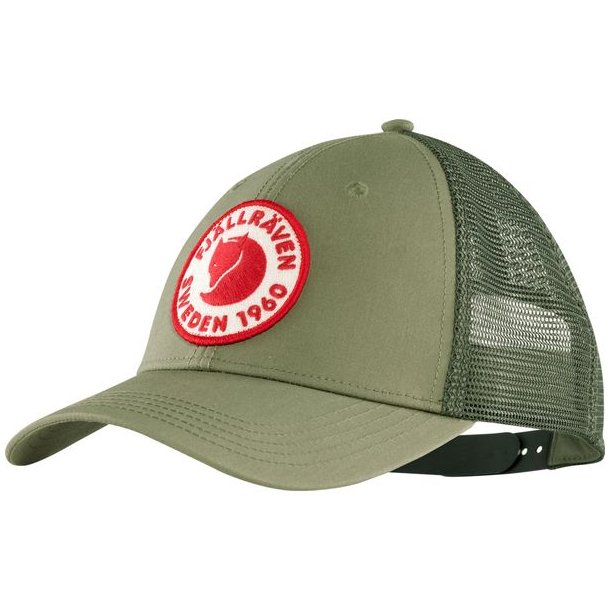 Fjllrven 1960 Logo Lngtradarkeps Cap Green
