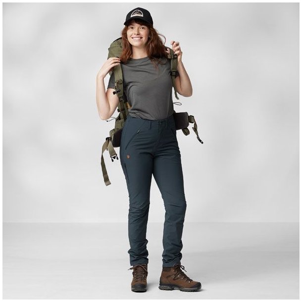 Fjllrven Abisko Trail Stretch Trs W Dark Navy
