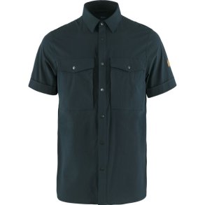 Fjllrven Abisko Trekking Shirt SS Dark Navy
