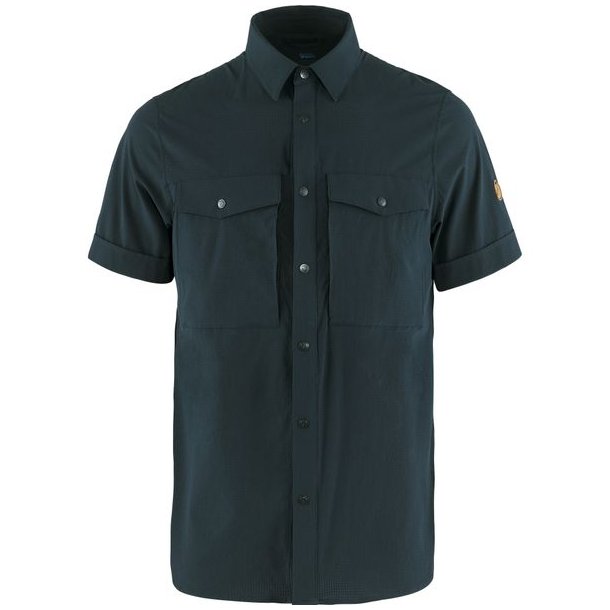 Fjllrven Abisko Trekking Shirt SS Dark Navy