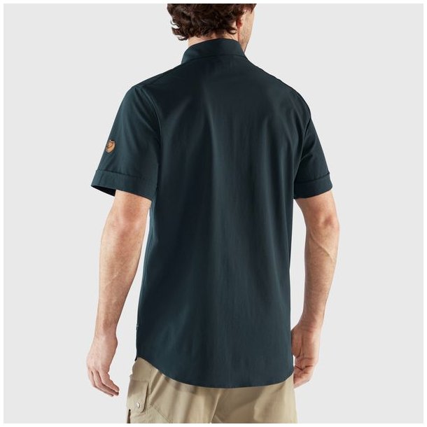 Fjllrven Abisko Trekking Shirt SS Dark Navy