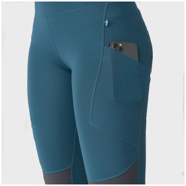 Fjllrven Abisko Trekking Tights Pro W Indigo Blue-Iron Grey
