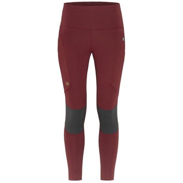 Fjllrven Abisko Trekking Tights Pro W Pomegranate Red-Iron Grey