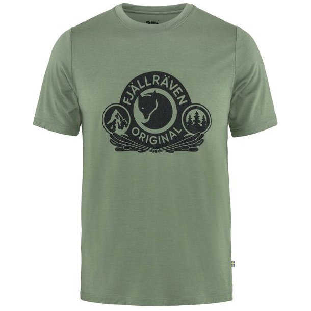 Fjllrven Abisko Wool Classic T-Shirt Patina Green