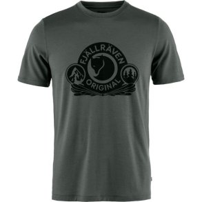 Fjllrven Abisko Wool Classic T-Shirt Basalt