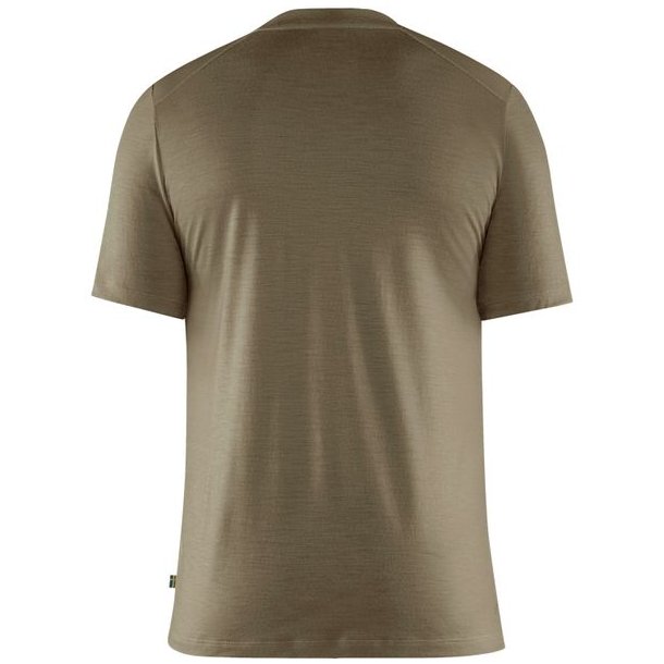 Fjllrven Abisko Wool Shirt SS Light Olive