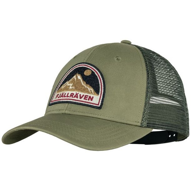Fjllrven Badge Lngtradarkeps Cap Green