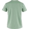 Fjllrven Boxy Logo Tee W Misty Green