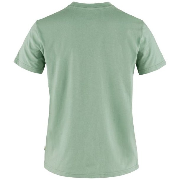 Fjllrven Boxy Logo Tee W Misty Green