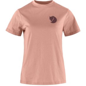 Fjllrven Boxy Logo Tee W Dusty Rose