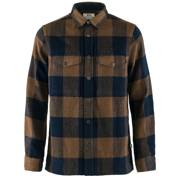 Fjllrven Canada Shirt Chestnut-Dark Navy