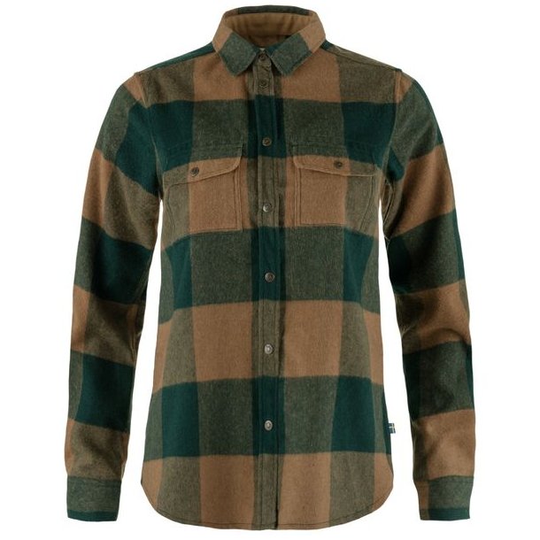 Fjllrven Canada Shirt W Deep Patina-Buckwheat Brown