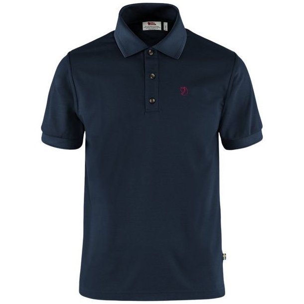 Fjllrven Crowley Pique Shirt SS Blueblack
