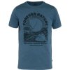 Fjllrven Equipment T-Shirt Indigo Blue