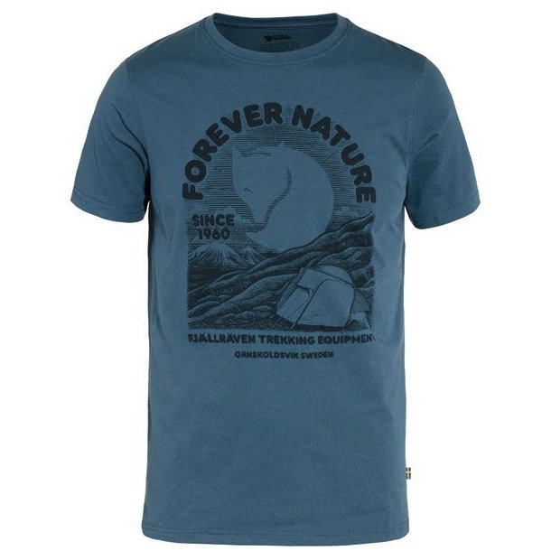 Fjllrven Equipment T-Shirt Indigo Blue
