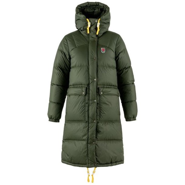 Fjllrven Expedition Long Down Parka W Deep Forest