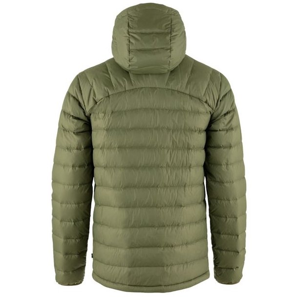 Fjllrven Expedition Pack Down Hoodie Green-Mustard Yellow