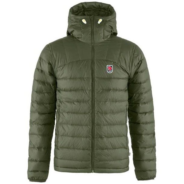 Fjllrven Expedition Pack Down Hoodie Deep Forest