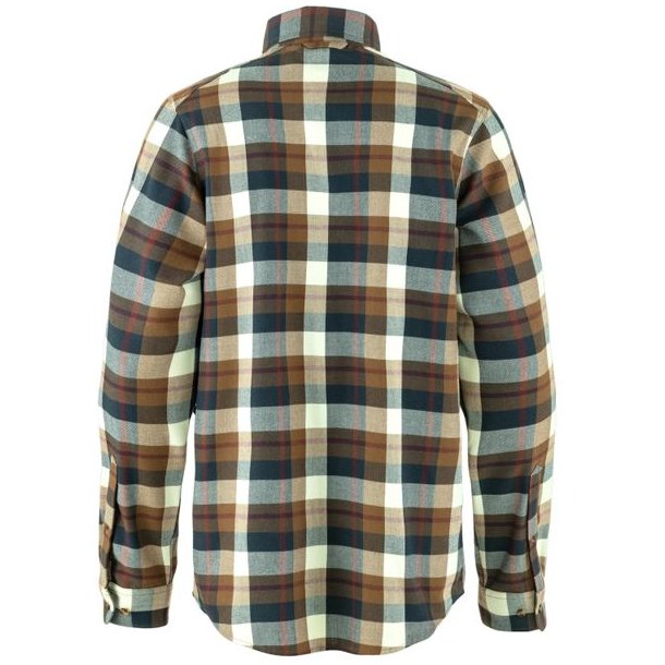 Fjllrven Fjllglim Shirt Wood Brown-Chalk White