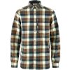 Fjllrven Fjllglim Shirt Wood Brown-Chalk White