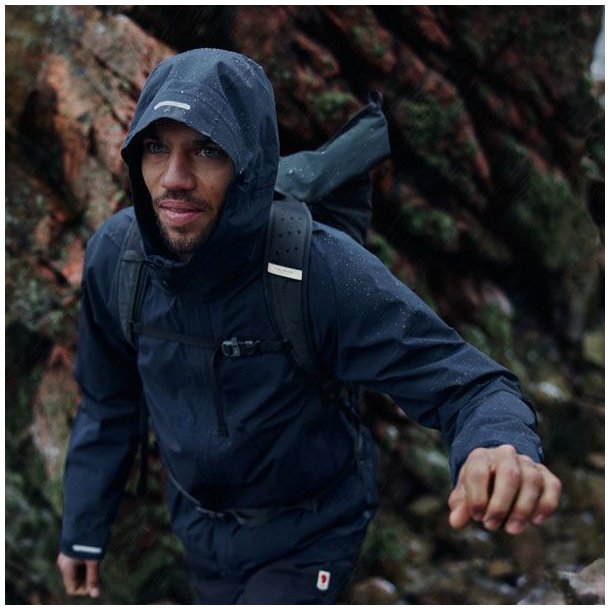 Fjllrven HC Hydratic Trail Jacket Dark Navy