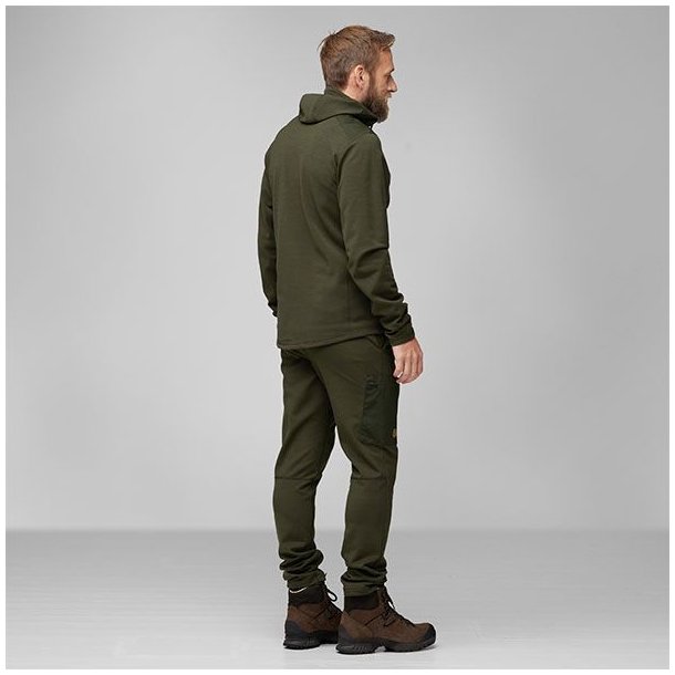Fjllrven Keb Fleece Hoodie Deep Forest