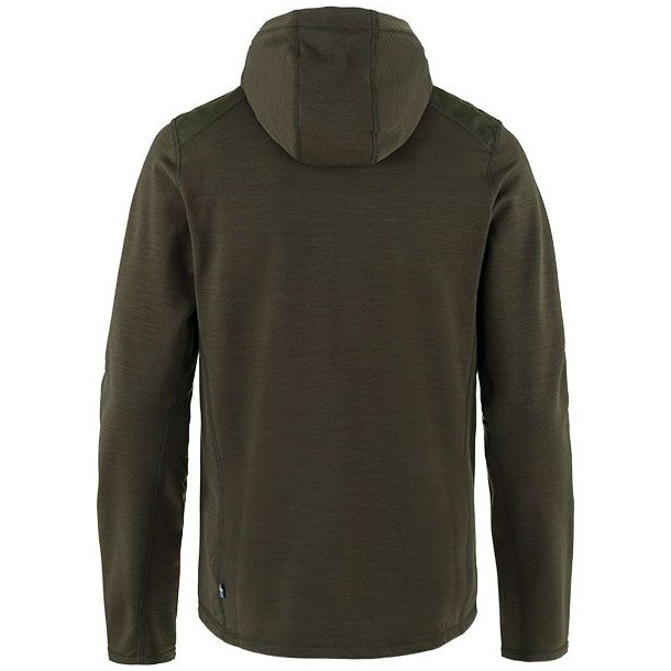 Fjllrven Keb Fleece Hoodie Deep Forest