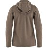 Fjllrven Keb Fleece Hoodie W Suede Brown