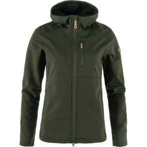 Fjllrven Keb Fleece Hoodie W Deep Forest